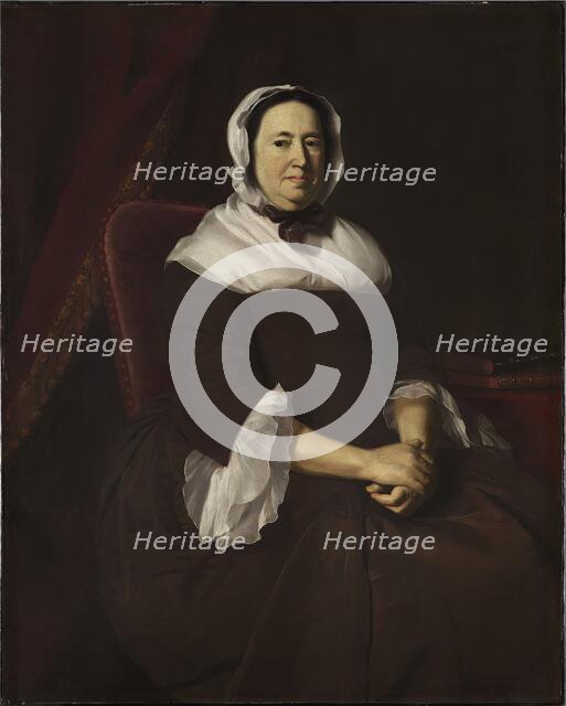 Portrait of Mrs. Samuel Hill (Miriam Kilby), 1764. Creator: John Singleton Copley.
