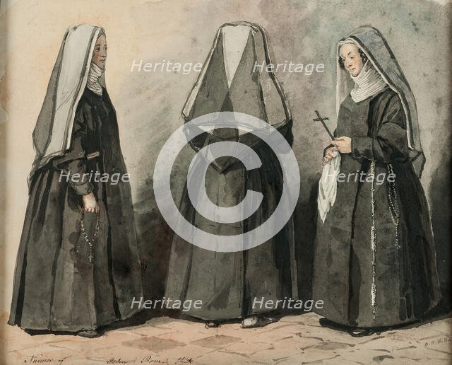 Study from Rome, (c1830s). Creator: Alexander Wetterling.