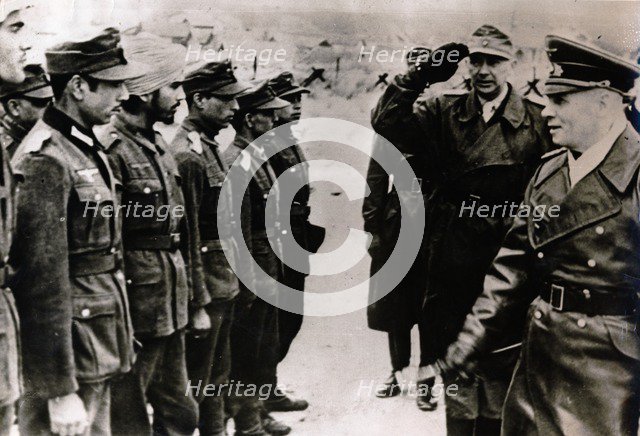 Erwin Rommel, German Field Marshal of World War II, North Africa, c1941-c1943. Artist: Unknown