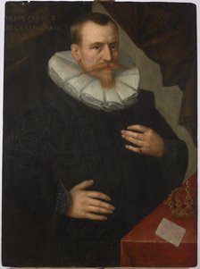Portrait of Sigismund III Vasa (1566-1632), 17th century. Creator: Unknown.