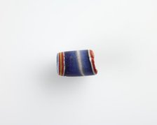 Bead, cylindrical; longitudinal bore, Ptolemaic Dynasty or Roman Period, 305 BCE-14 CE. Creator: Unknown.