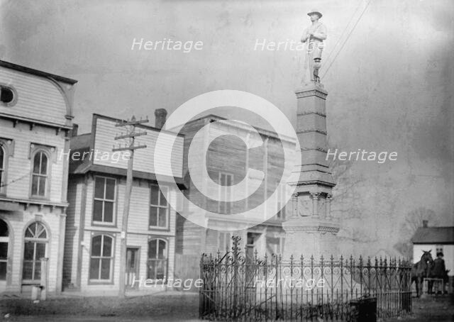 Feud - Scenes in Virginia Mountain Town at Trial After Feud, 1912. Creator: Harris & Ewing.