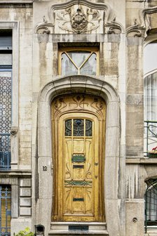 12 Avenue Jef Lambeaux, Brussels, Belgium, (1898), c2014-c2017. Artist: Alan John Ainsworth.