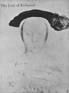 'Mary, Duchess of Richmond and Somerset', c1532-1533 (1945). Artist: Hans Holbein the Younger.