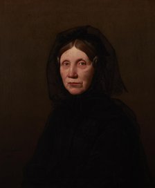 Portrait of Wife, 1864. Creator: Jan Kanty Ignacy Maszkowski.
