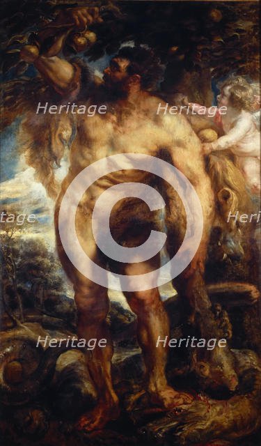 Hercules in the Garden of the Hesperides, 1638. Creator: Rubens, Pieter Paul (1577-1640).