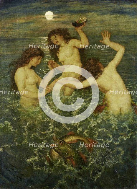 Three Mermaids, 1879.