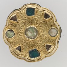 Disk Brooch, Frankish, 650-700. Creator: Unknown.