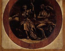 Prudence and Temperance, c1660. Creator: Nicolas Loir.