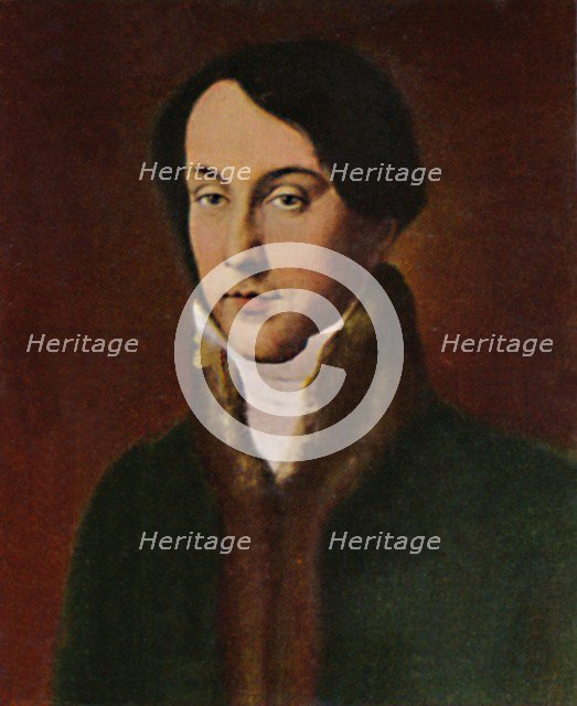 'Chopin 1810-1849. - Gemälde von Hayez', 1934. Creator: Unknown.