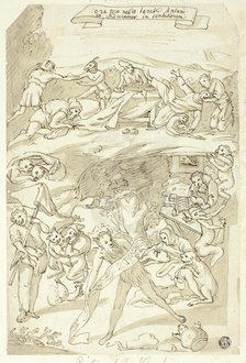 Temptation of Saint Anthony, n.d. Creator: Pietro della Vecchia.
