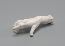 Right Hand, possibly 1880. Creator: Auguste Rodin.