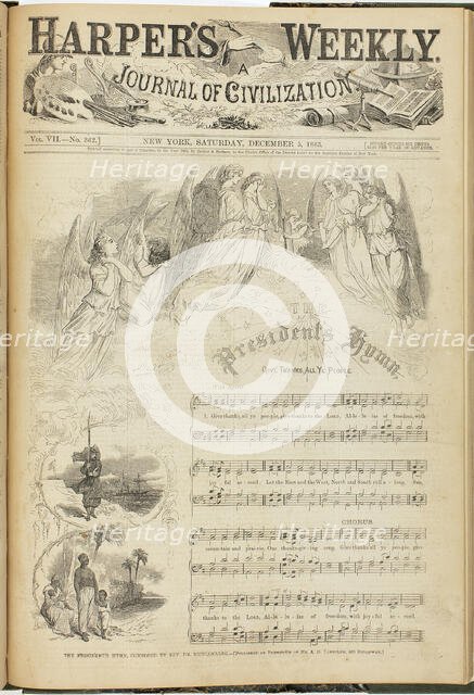 Harper's Weekly: A Journal of Civilization, Volume VII For the Year 1863, 1863. Creator: Harper & Brothers Publishers.