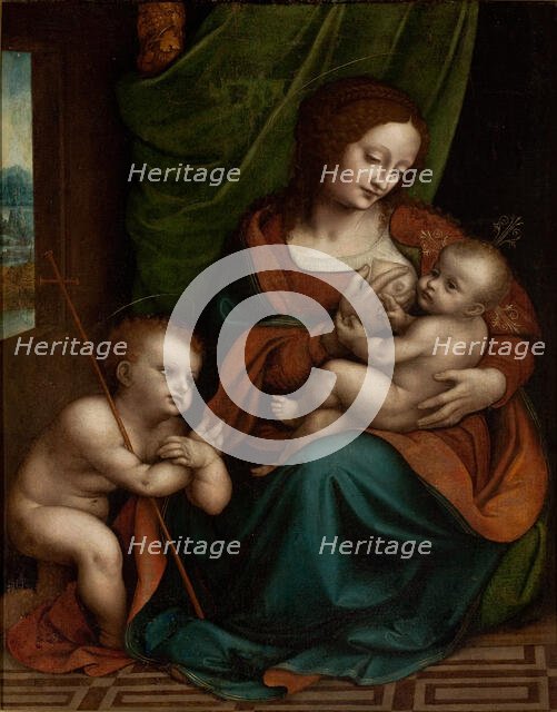 Madonna and Child with the Infant John the Baptist, 1500-1515. Creator: Giampietrino (active 1495-1549).