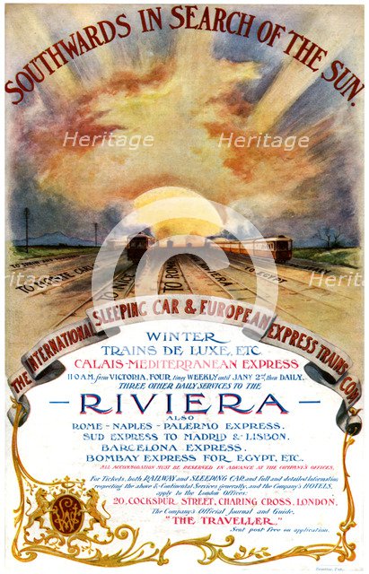 'Southwards in Search of the Sun', 1905.Artist: Bemrose