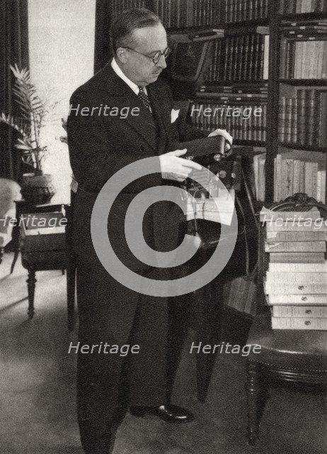 Andre Tardieu, French statesman, 1919. Artist: Unknown