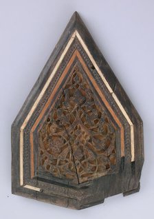 Panel from a Minbar, Egypt, 13th-14th century. Creator: Unknown.