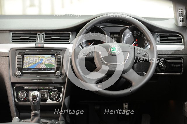 Skoda SUPERB 2008. Artist: Simon Clay.