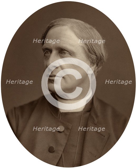 Edward White Benson, Lord Bishop of Truro, 1880.Artist: Lock & Whitfield