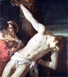 'Saint Sebastian', c1611-1666. Artist: Guercino
