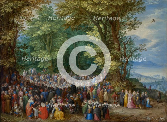 The Sermon on the Mount, 1598. Creator: Jan Brueghel the Elder.