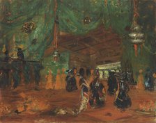 Final act of the ballet Sheherazade by N. Rimsky-Korsakov, c1910. Creator: Blanche, Jacques-Émile (1861-1942).