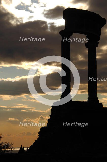 Ruins, Pompeii, Italy, 2009. Creator: LTL.