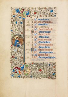 May Calendar Page: Saint Ives; Book of Hours, about 1440-1450. Creator: Workshop of the Bedford Master.