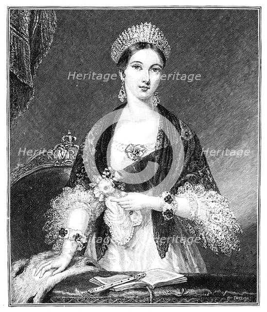 Queen Victoria, (1819-1901), 19th century. Artist: Taylor