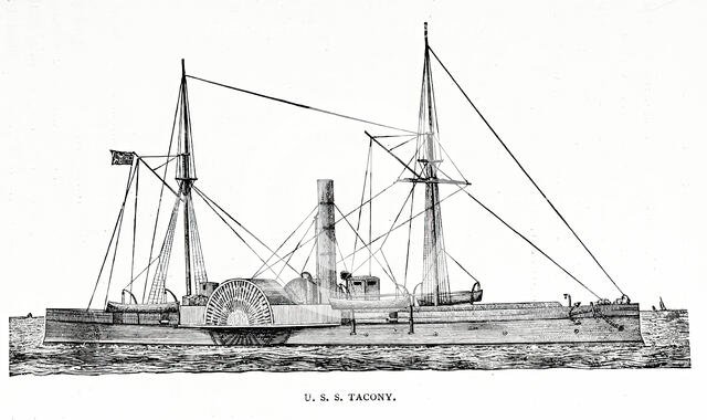 U.S.S. Tacony, 1887.  Creator: Unknown.