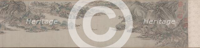 Greeting the Spring, 1600. Creator: Wu Bin (Chinese, active c. 1591-1626).