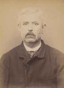 Reytinat. Jacques, François. 48 ans, né à Mouy (Oise). Colporteur. Anarchiste. 9/3/94., 1894. Creator: Alphonse Bertillon.