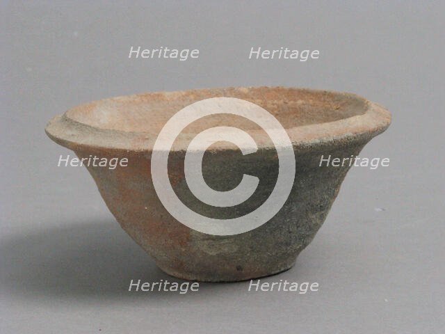 Bowl, Coptic, 4th-7th century. Creator: Unknown.