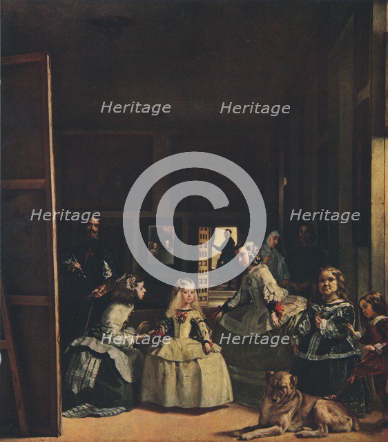 'Las Meninas, or The Family of Felipe IV', c1656. Artist: Diego Velasquez.