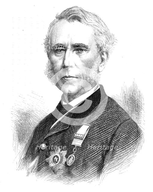 The late Sir Donald M'Leod, 1872. Creator: Unknown.