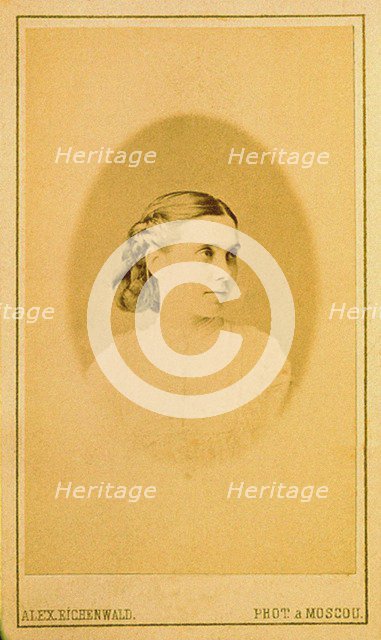 Apollinaria Prokofyevna Suslova (1839-1918), 1867.