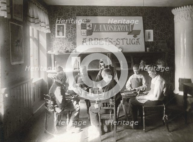 The Work Cottage, Landskrona, Sweden, 1905. Artist: Unknown