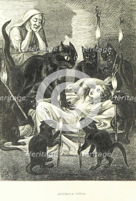 Leonard's Dream, 1855. Creator: Jemima Blackburn.