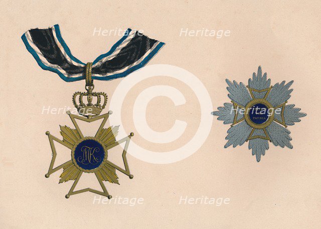 'The Military Order of Max Joseph', c19th century. Artist: Unknown.