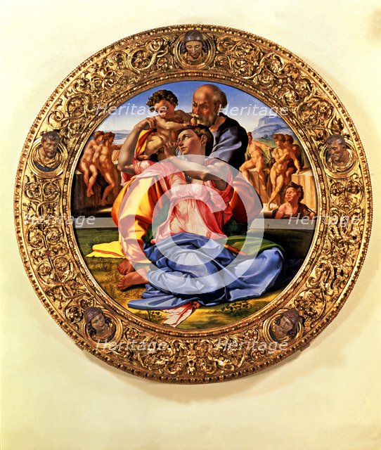  'The Holy Family', by Miguel Angel.