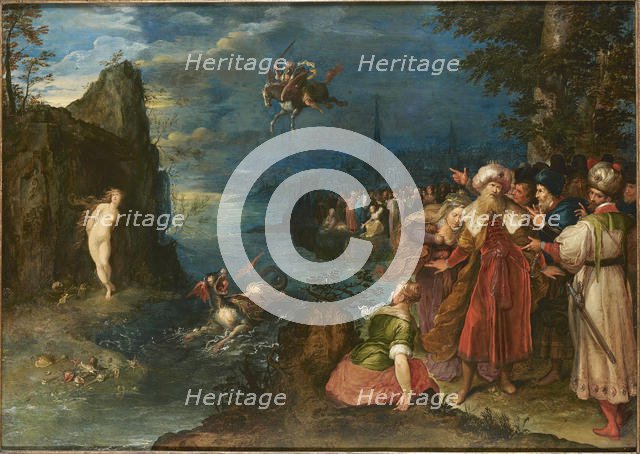 Perseus Freeing Andromeda, ca 1600-1610. Creator: Brueghel, Jan, the Elder (1568-1625).