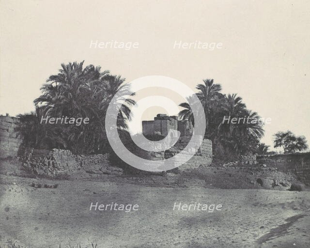 Nubie. Philoe, 1850. Creator: Maxime du Camp.