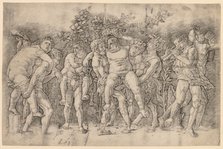 Bacchanal with Silenus. Creator: Andrea Mantegna (Italian, 1431-1506).