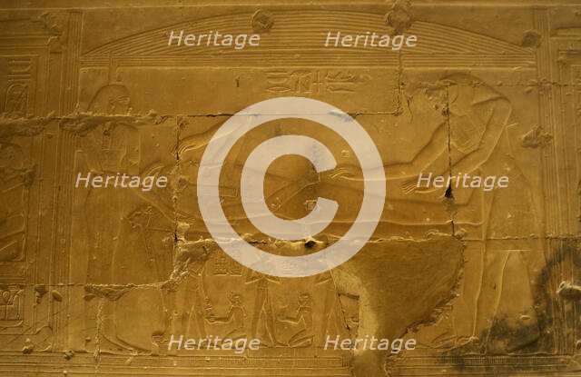 Chapel of Ptah-Sokar, Temple of Seti I, Abydos, Egypt, 19th Dynasty, c1300 BC. Creator: Unknown.