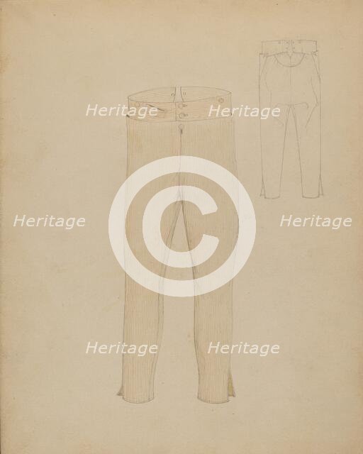 Pantaloons, 1935/1942. Creator: Henry De Wolfe.