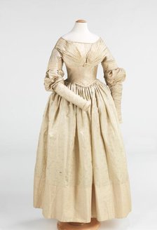 Dress, American, 1837-40. Creator: Unknown.