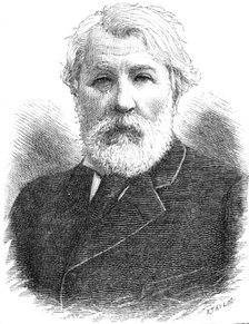 The late Ivan Tourguenieff, Russian novelist, 1883. Creator: Unknown.