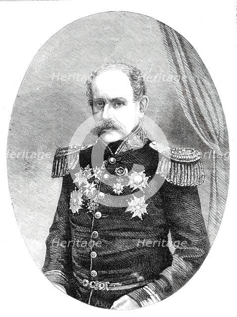 Count Gyldenstolpe, Grand Marshal of Sweden, 1860. Creator: Unknown.
