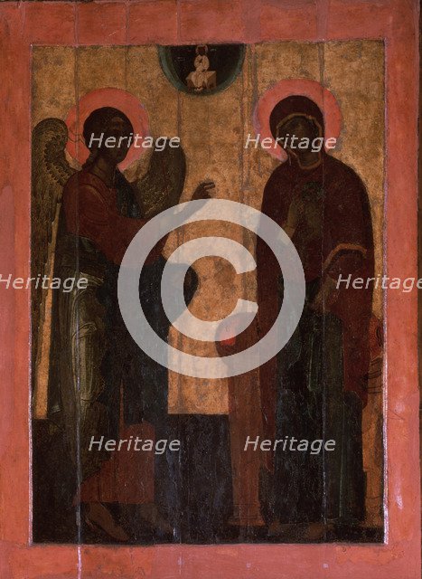 The Annunciation of Ustyug, Second half of the16th cen.. Artist: Russian icon  