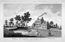 View of Assembly House, Highbury, Islington, London, 1792. Artist: Anon